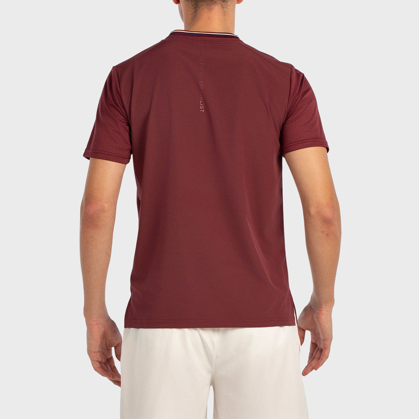 T-SHIRT BULLPADEL ACRUX BORDEAUX