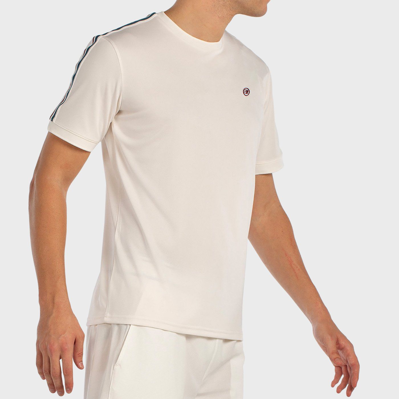 tienda de padel Madrid, tienda de padel online, tienda de padel españa, tienda de padel en linea, CAMISETA BULLPADEL ALDER CRUDO