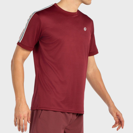 tienda de padel Madrid, tienda de padel online, tienda de padel españa, tienda de padel en linea, CAMISETA BULLPADEL ALDER VINO 