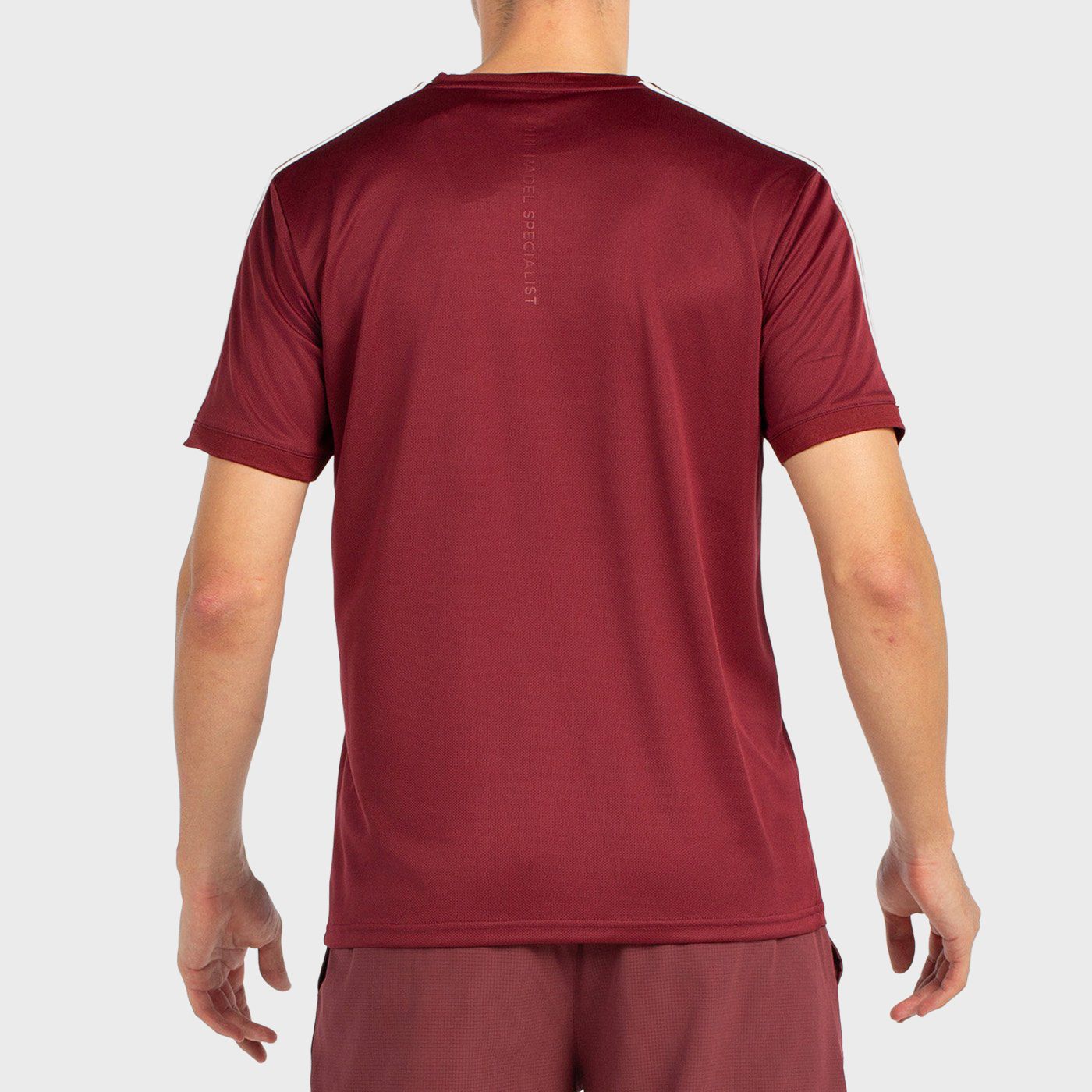 tienda de padel Madrid, tienda de padel online, tienda de padel españa, tienda de padel en linea, CAMISETA BULLPADEL ALDER VINO 