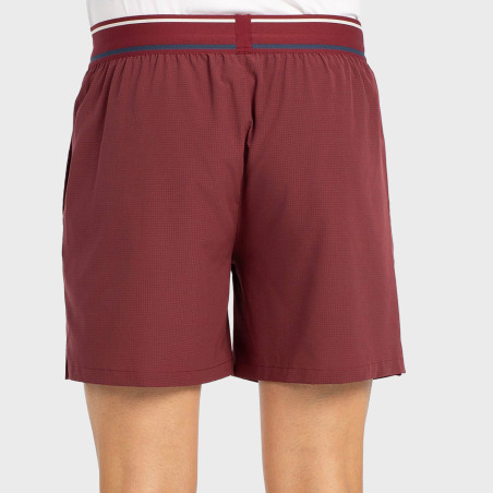 tienda de padel Madrid, tienda de padel online, tienda de padel españa, tienda de padel en linea, SHORT BULLPADEL ALU VINO BURDE
