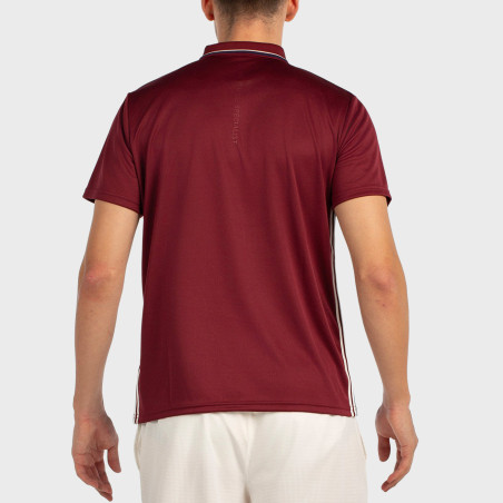 POLO T-SHIRT BULLPADEL ARBO BORDEAUX
