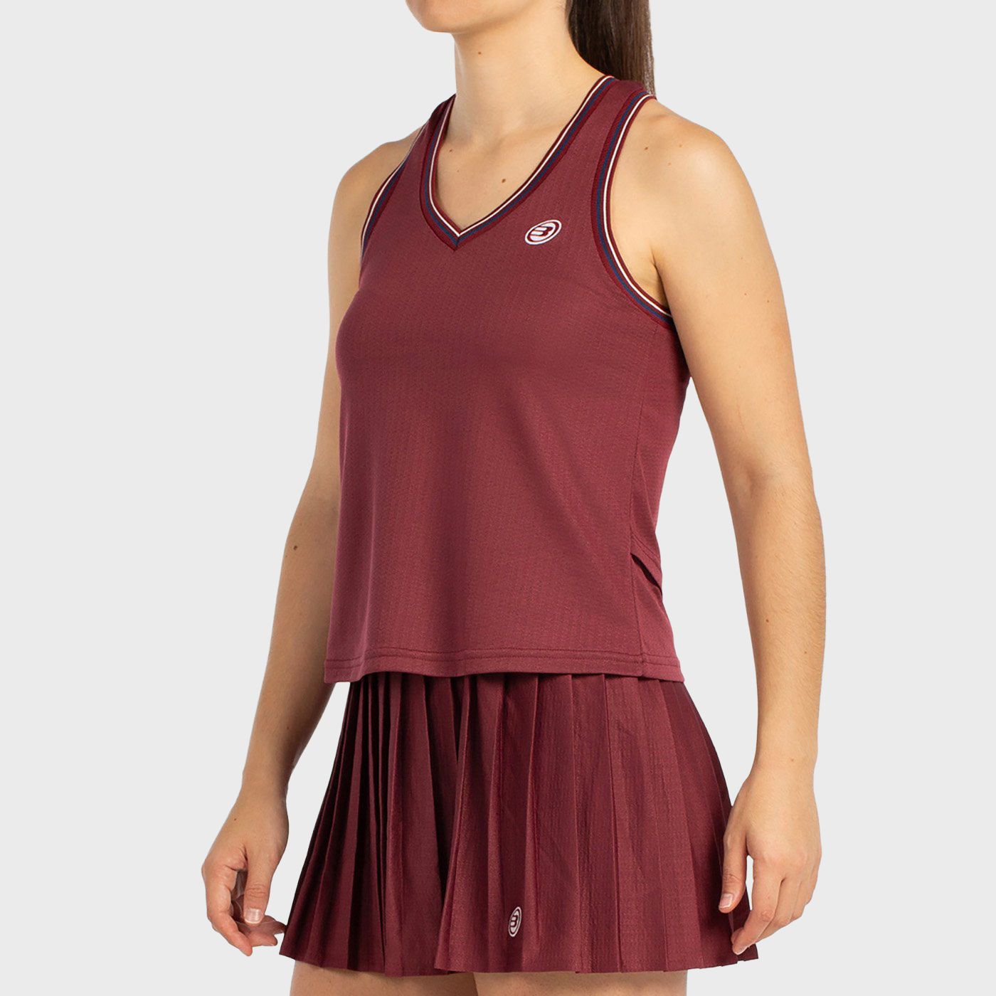 T-SHIRT BULLPADEL AZA BORDEAUX