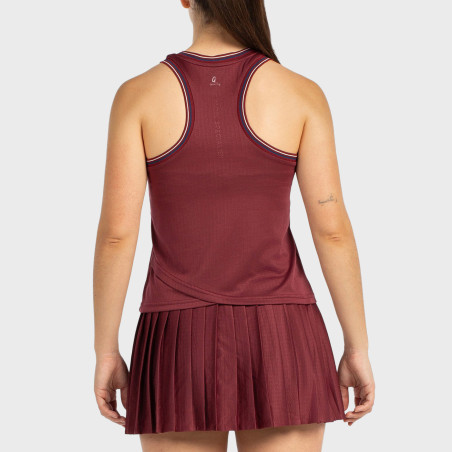 tienda de padel Madrid, tienda de padel online, tienda de padel españa, tienda de padel en linea, CAMISETA BULLPADEL AZA VINO BU
