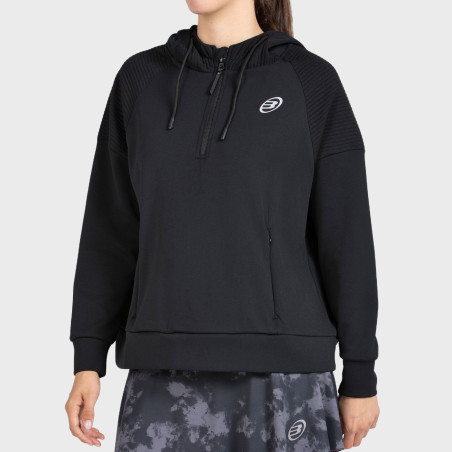 SWEAT-SHIRT BULLPADEL BATEO NOIR
