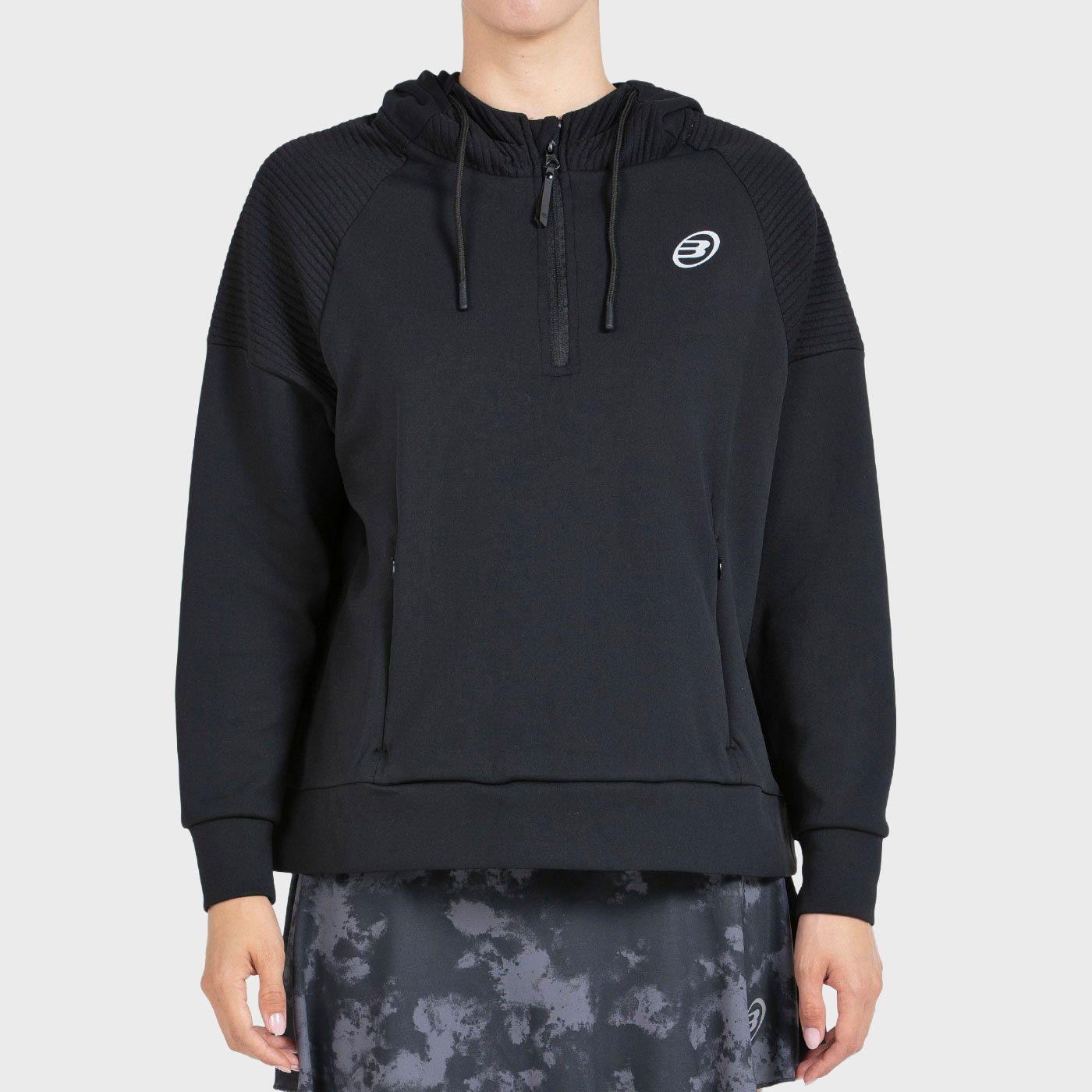 SWEAT-SHIRT BULLPADEL BATEO NOIR