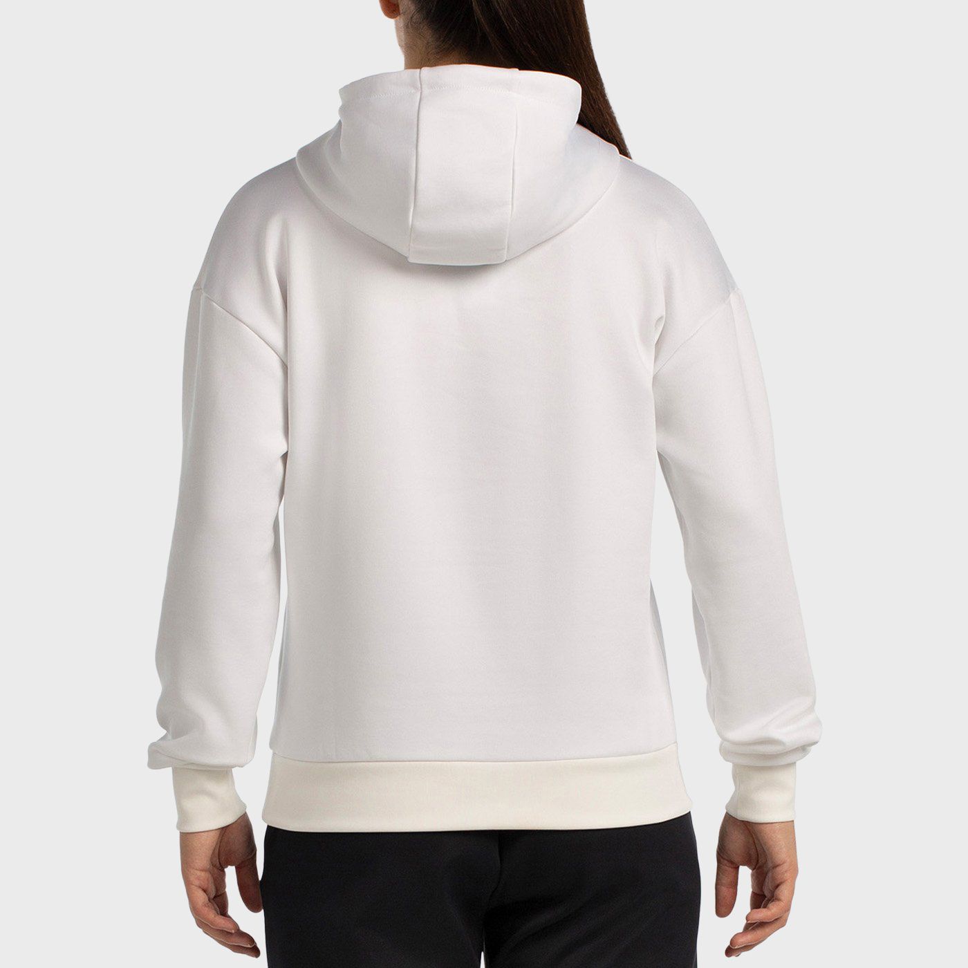 tienda de padel Madrid, tienda de padel online, tienda de padel españa, tienda de padel en linea, SUDADERA BULLPADEL BEFAS BLANC