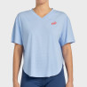 CAMISETA BULLPADEL BELVIS AZUL CELESTE