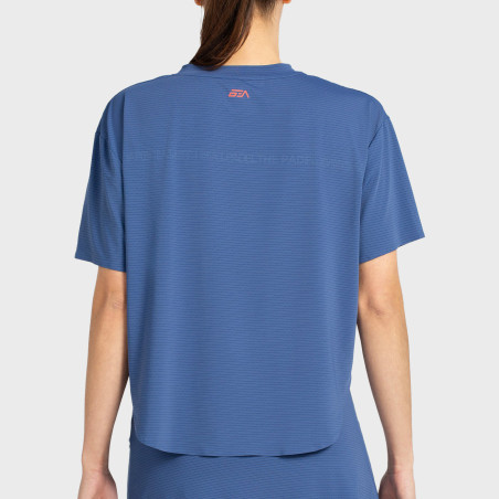MAGLIETTA BULLPADEL BELVIS BLU OMBRETTO