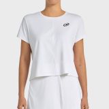 T-SHIRT BULLPADEL BILME BLANC