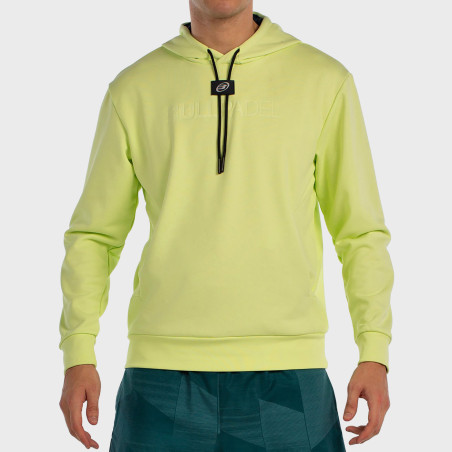 tienda de padel Madrid, tienda de padel online, tienda de padel españa, tienda de padel en linea, SUDADERA BULLPADEL BINEE LIMON