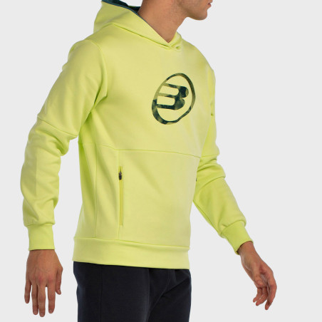 tienda de padel Madrid, tienda de padel online, tienda de padel españa, tienda de padel en linea, SUDADERA BULLPADEL BOYAL LIMON