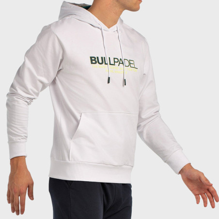 tienda de padel Madrid, tienda de padel online, tienda de padel españa, tienda de padel en linea, SUDADERA BULLPADEL BOYEN BLANC