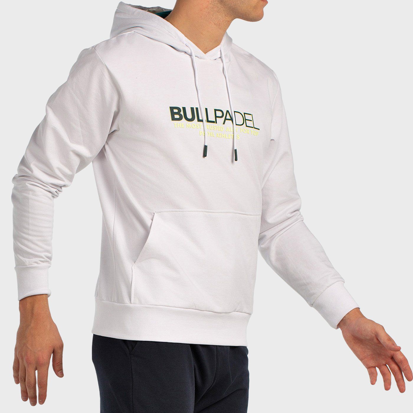 tienda de padel Madrid, tienda de padel online, tienda de padel españa, tienda de padel en linea, SUDADERA BULLPADEL BOYEN BLANC
