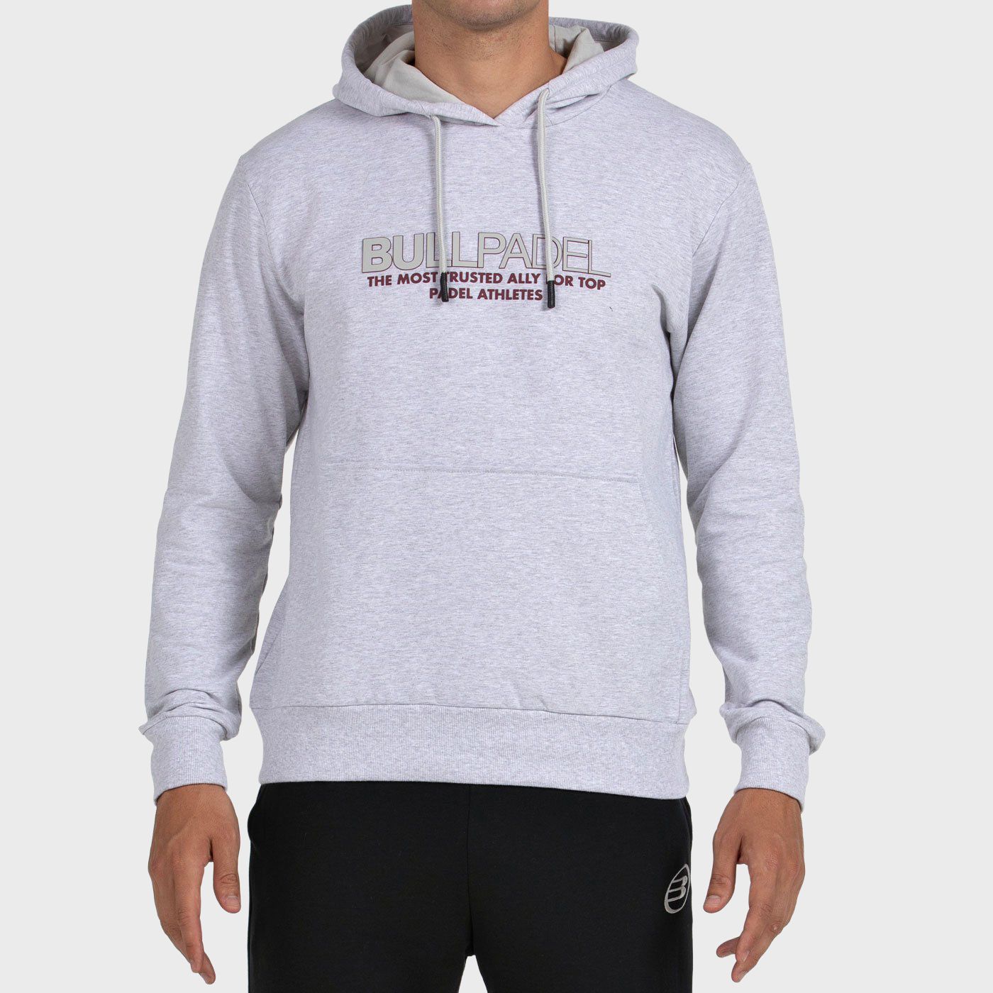 SWEAT-SHIRT BULLPADEL BOYEN GRIS CLAIR VIGORE