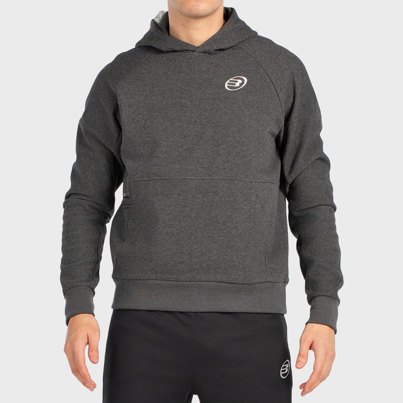 tienda de padel Madrid, tienda de padel online, tienda de padel españa, tienda de padel en linea, SUDADERA BULLPADEL BREAS NEGRO