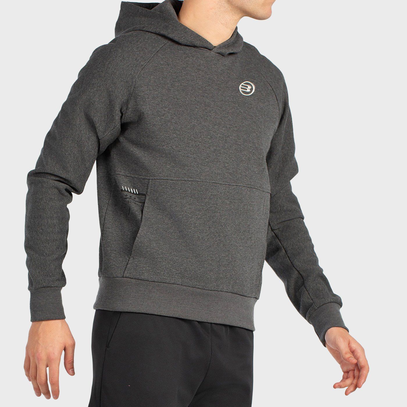 tienda de padel Madrid, tienda de padel online, tienda de padel españa, tienda de padel en linea, SUDADERA BULLPADEL BREAS NEGRO