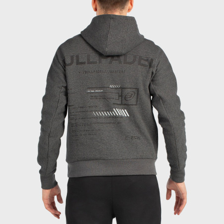 tienda de padel Madrid, tienda de padel online, tienda de padel españa, tienda de padel en linea, SUDADERA BULLPADEL BREAS NEGRO