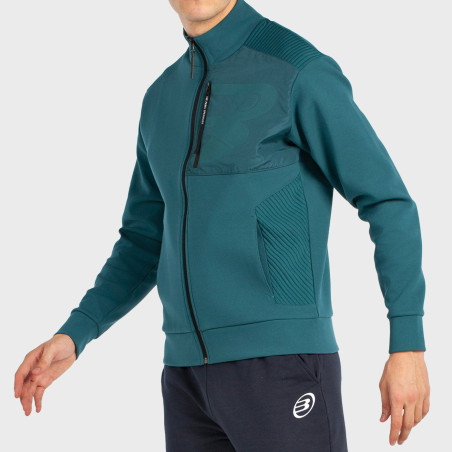 tienda de padel Madrid, tienda de padel online, tienda de padel españa, tienda de padel en linea, SUDADERA BULLPADEL BREEN VERDE