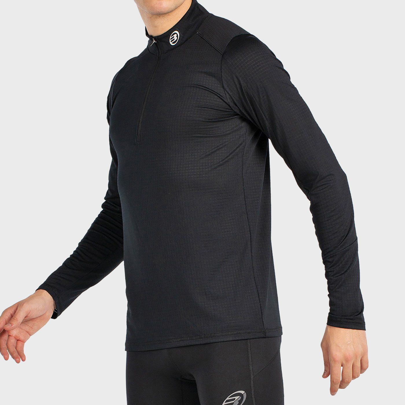 tienda de padel Madrid, tienda de padel online, tienda de padel españa, tienda de padel en linea, CAMISETA BULLPADEL BRISE NEGRO