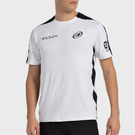 T-SHIRT BULLPADEL PAQUITO 25I BLANC