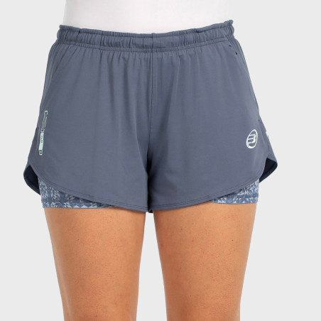 SHORT BULLPADEL OZONO BLEU DÉLAVÉ