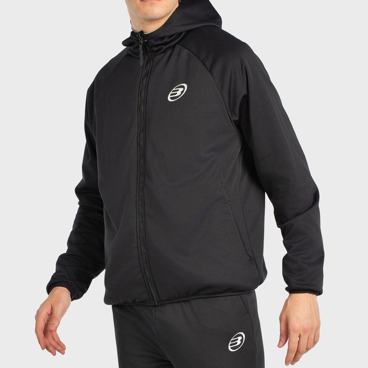 BULLPADEL BUCES BLACK/STONE JACKET