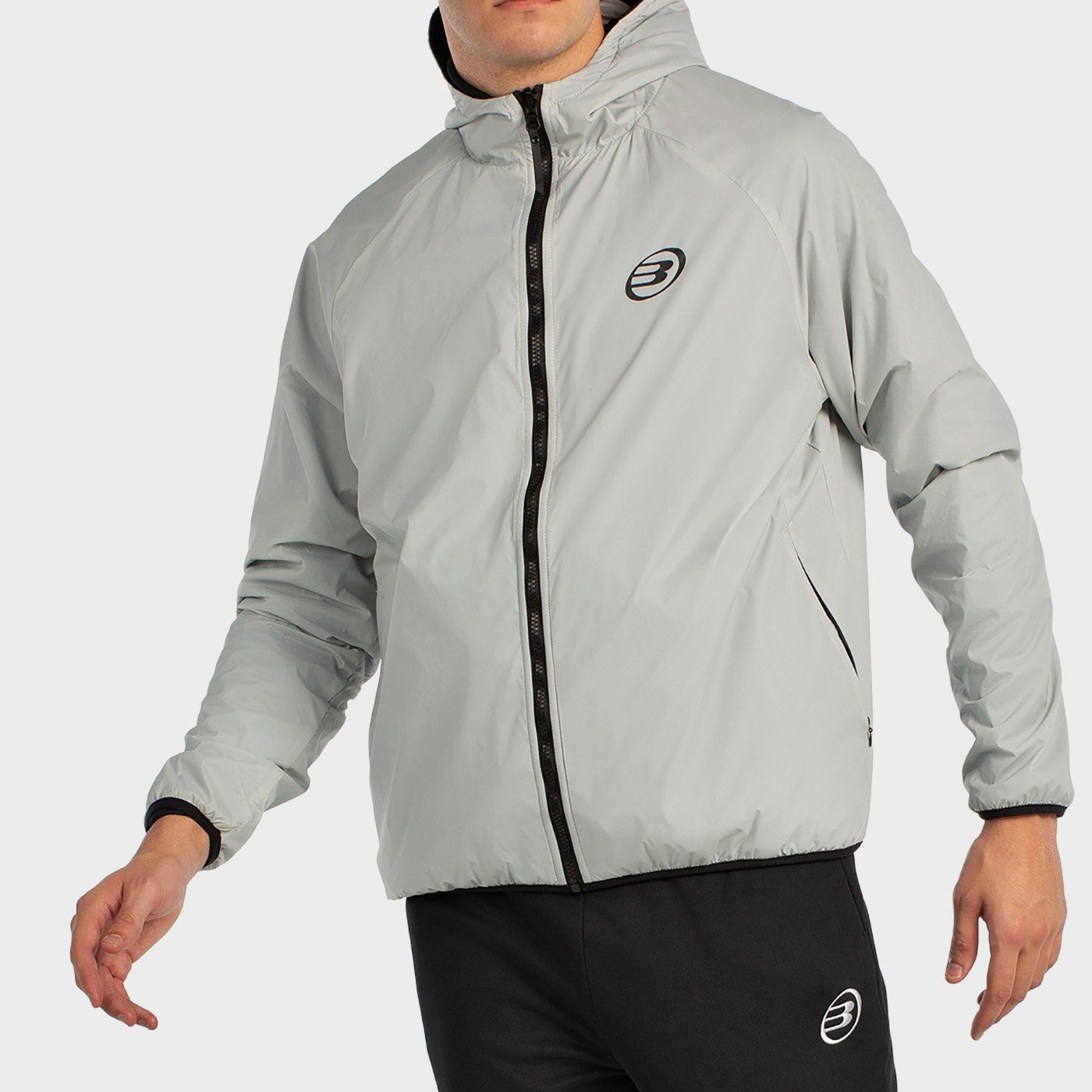 VESTE BULLPADEL BUCES NOIR/PIERRE
