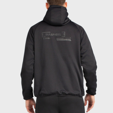BULLPADEL BUCES BLACK/STONE JACKET