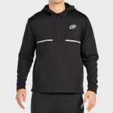 tienda de padel Madrid, tienda de padel online, tienda de padel españa, tienda de padel en linea, SUDADERA BULLPADEL BUZAS NEGRO