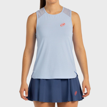 T-SHIRT BULLPADEL CONSO BLEU CIEL