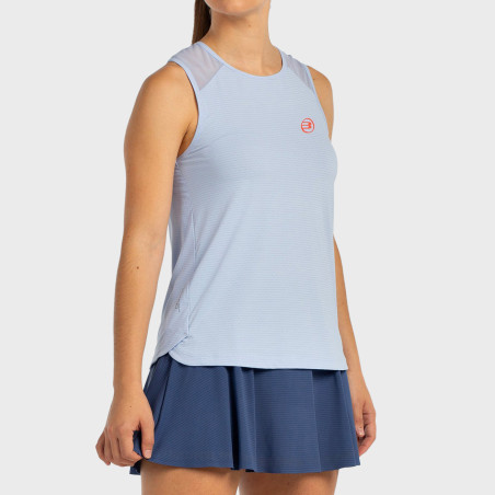 T-SHIRT BULLPADEL CONSO BLEU CIEL