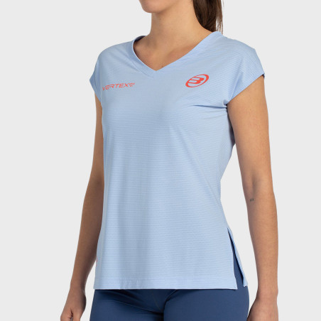 T-SHIRT BULLPADEL DELFI 25I CELESTE