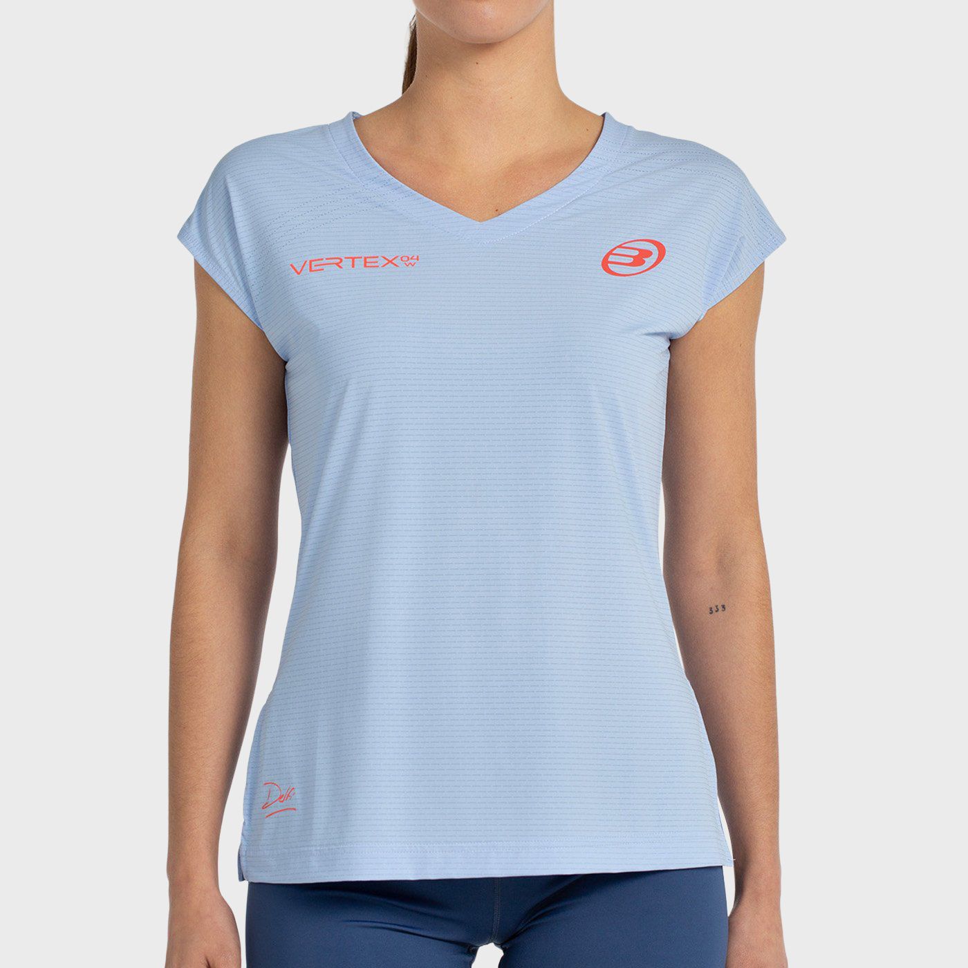 T-SHIRT BULLPADEL DELFI 25I CELESTE
