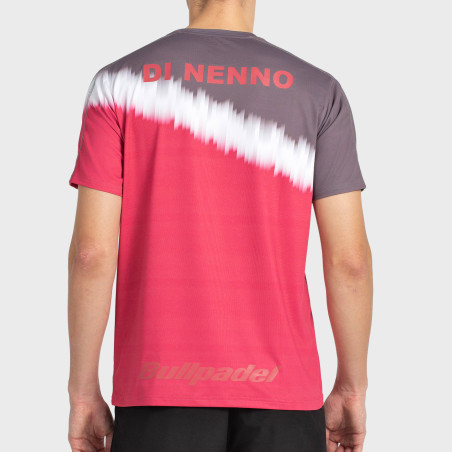 T-SHIRT BULLPADEL DI NENNO 25I IBISCO