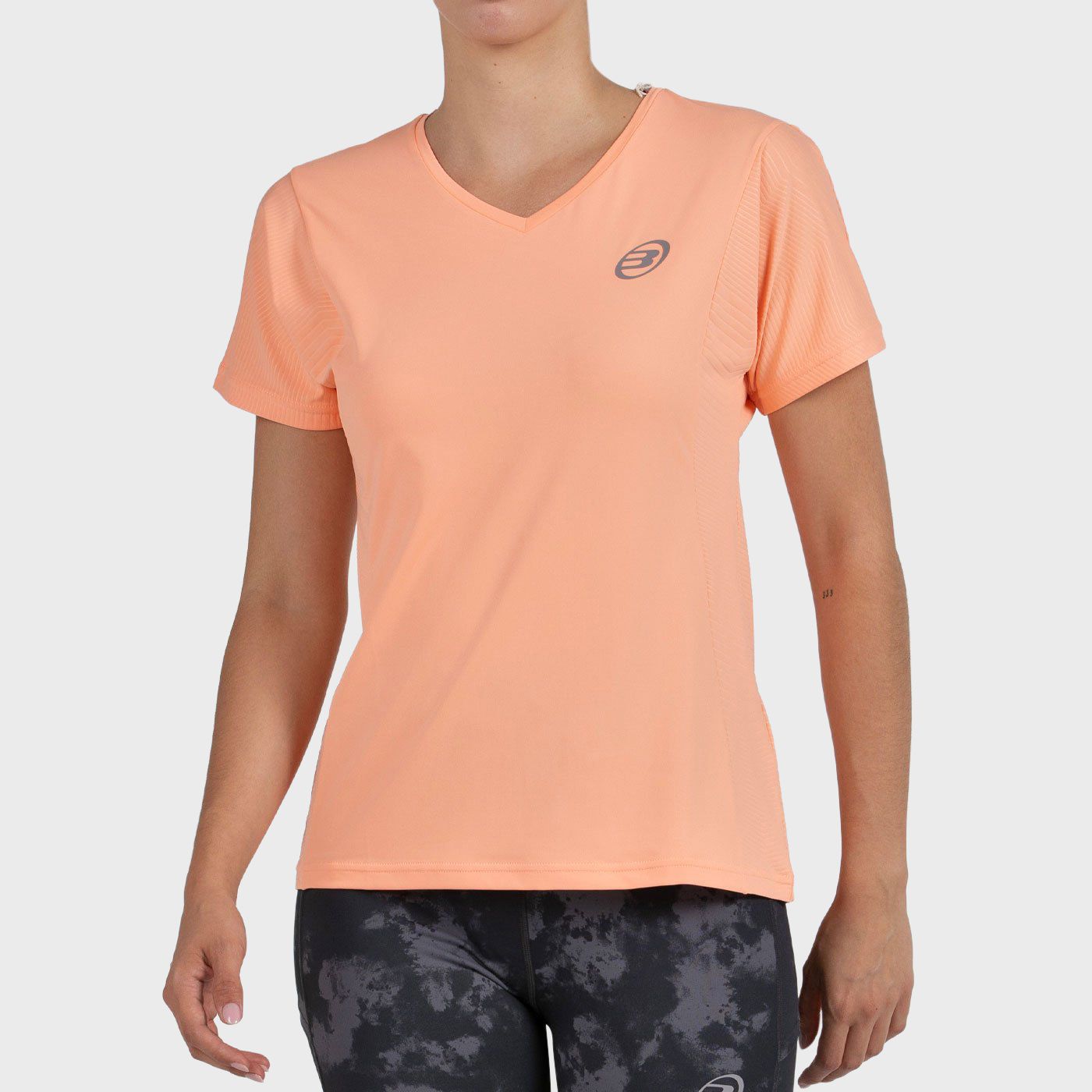 T-SHIRT BULLPADEL ECHES ALBICOCCA