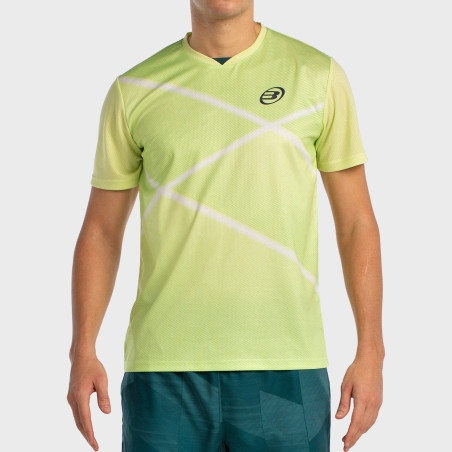 tienda de padel Madrid, tienda de padel online, tienda de padel españa, tienda de padel en linea, CAMISETA BULLPADEL LADRA LIMON