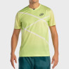 CAMISETA BULLPADEL LADRA LIMON