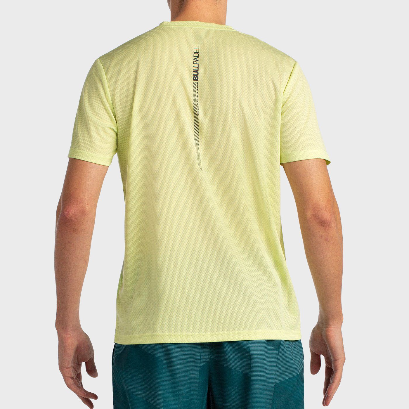 T-SHIRT BULLPADEL LADRA CITRON