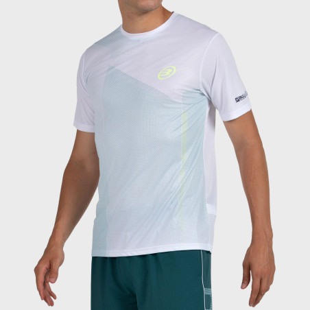 tienda de padel Madrid, tienda de padel online, tienda de padel españa, tienda de padel en linea, CAMISETA BULLPADEL LAGAR BLANC