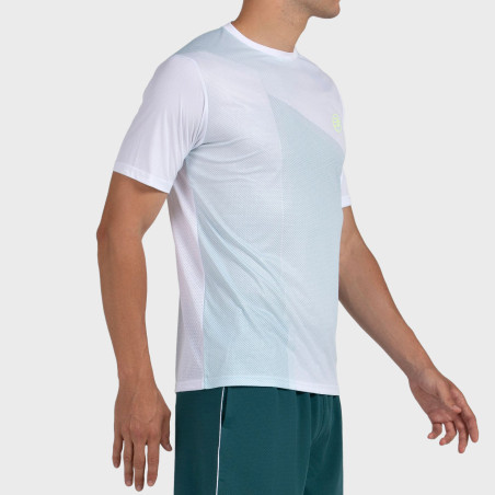 T-SHIRT BULLPADEL LAGAR BLANC