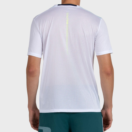 T-SHIRT BULLPADEL LAGAR BLANC