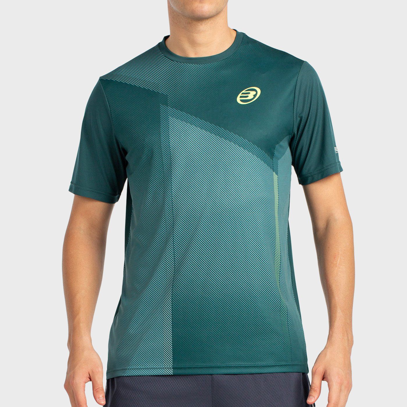tienda de padel Madrid, tienda de padel online, tienda de padel españa, tienda de padel en linea, CAMISETA BULLPADEL LAGAR VERDE