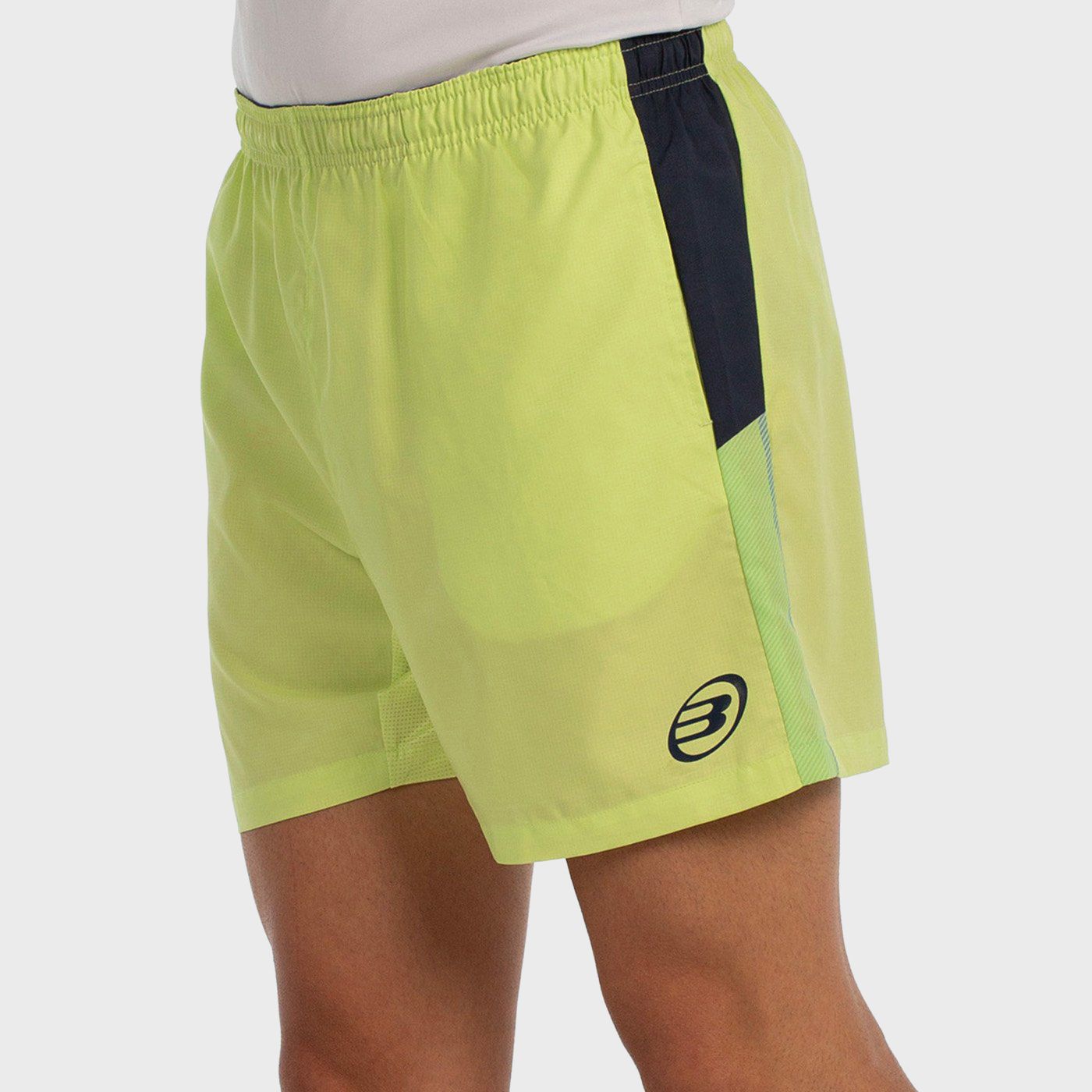 tienda de padel Madrid, tienda de padel online, tienda de padel españa, tienda de padel en linea, SHORT BULLPADEL LEGAR LIMON