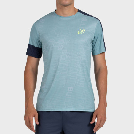BULLPADEL LEIDO BLUE GREEN T-SHIRT