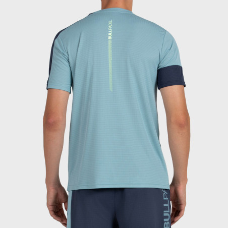 tienda de padel Madrid, tienda de padel online, tienda de padel españa, tienda de padel en linea, CAMISETA BULLPADEL LEIDO VERDE