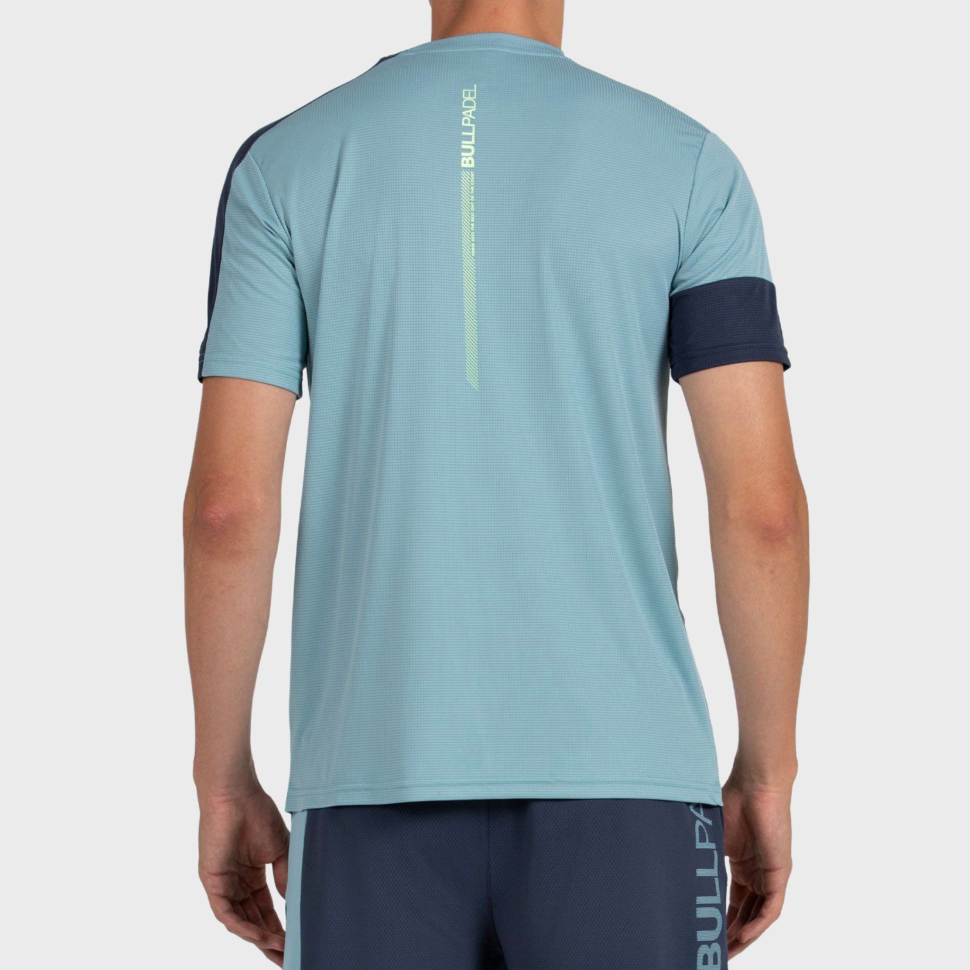 tienda de padel Madrid, tienda de padel online, tienda de padel españa, tienda de padel en linea, CAMISETA BULLPADEL LEIDO VERDE