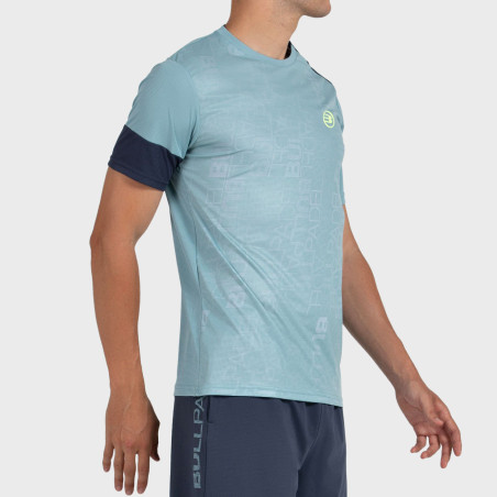 tienda de padel Madrid, tienda de padel online, tienda de padel españa, tienda de padel en linea, CAMISETA BULLPADEL LEIDO VERDE