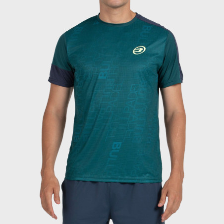 tienda de padel Madrid, tienda de padel online, tienda de padel españa, tienda de padel en linea, CAMISETA BULLPADEL LEIDO VERDE