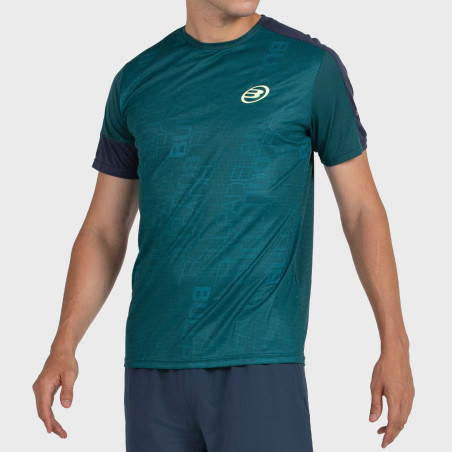 BULLPADEL LEIDO DARK GREEN T-SHIRT